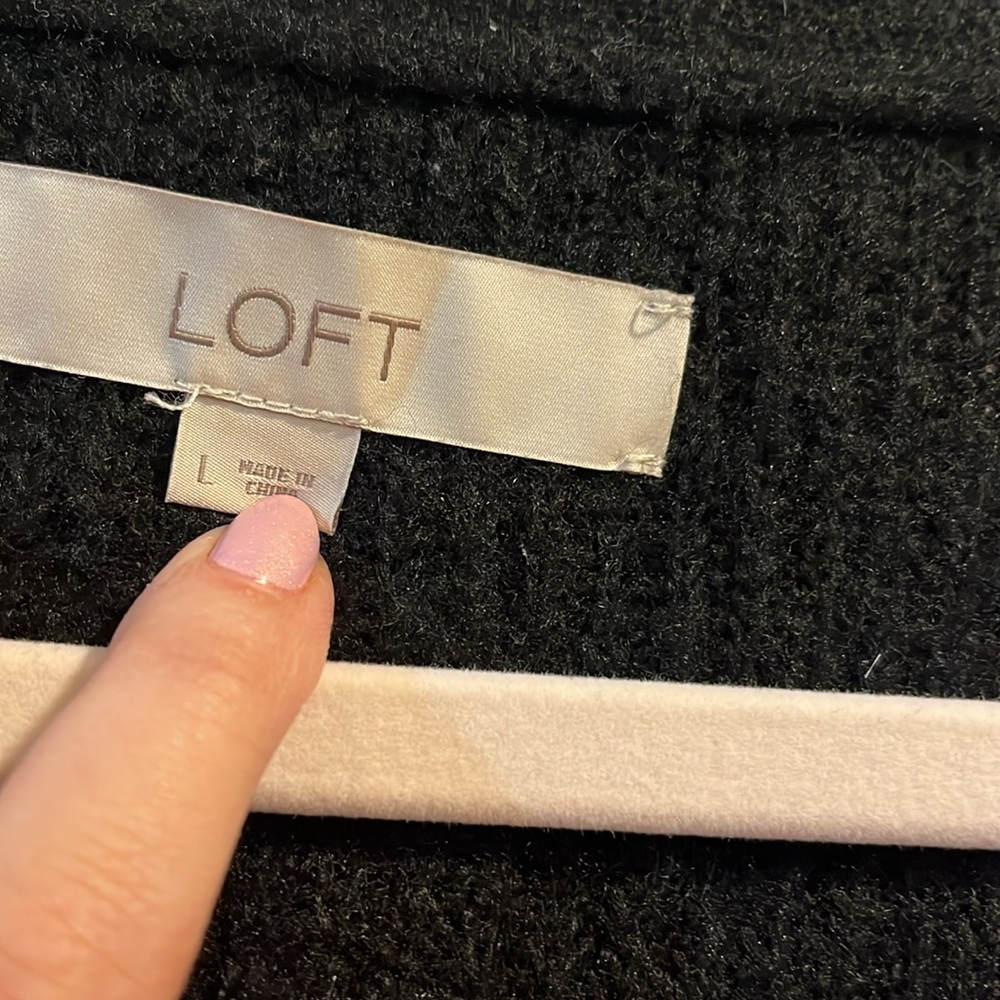 Loft Rhinestone Button Cardigan - image 4